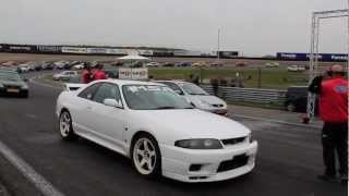 Nissan Skyline VS Honda civic JAF 2012 HD