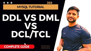 MySQL | DDL Vs DML Vs DCL Vs TCL Vs DQL