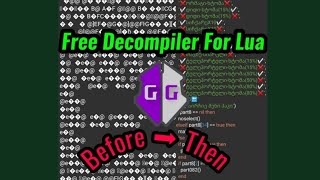 Decrypt Lua Script By GG (Remove Binary Chunk) | Script Decompiler