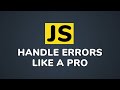 💡 Pro Tips to Master JavaScript Error Handling