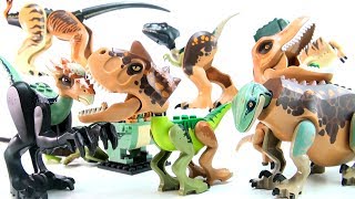 Jurassic World 2 Lego Genetic Mutant Hybrids - Fallen Kingdom Hybrid Dinosaurs - Dinosaur Mutants
