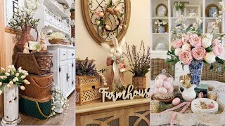Bunny French Farmhouse decoration ldeas |Easter farmhouse decorations #farmhouse #decoration