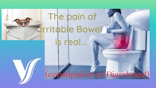 The pain of Irritable Bowel is real... (Constipation or Diarrhoea!)
