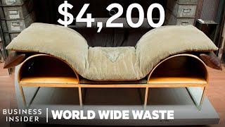 How To Make A $4200 Couch From Brooklyn's Garbage | World Wide Waste | Business Insider