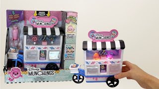 Disney Munchlings Candy Cart 🍭 | Color Change \u0026 Scented Figures Playset with Lights ✨ ASMR