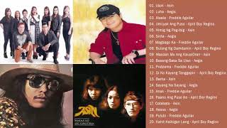 Aegis, Asin, Freddie Aguilar, April Boy Regino Greatest Hits || Best of Aegis, Asin, Freddie, April1