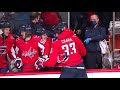 gotta see it bench goes wild after zdeno chara scores first goal with capitals