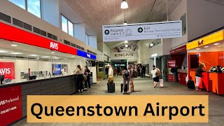 Walking Tour Of Queenstown Airport New Zealand | Car Rentals At Airport NZ