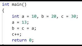 Variable Assignment | C programming (Bangla)