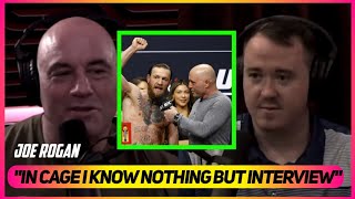 Joe Rogan being brutally honest about Interviewing Losing Fighter in octagon