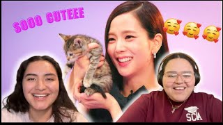 BLINKS react to JISOO: The Kitten Interview | SHE'S SO CUTE