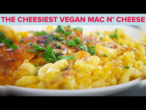 Roasted Red Pepper Vegan Macaroni and Cheese Recipe from Tasty