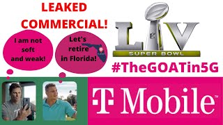 Super Bowl LV 55 T-Mobile commercial Tom Brady Rob Gronkowski Gronk 2021 #TheGOATin5G #TMobile
