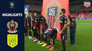 OGC NICE - FC NANTES (2 - 1) - Highlights - (OGCN - FCN) / 2020-2021