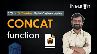 CONCAT() function in SQL | SQL Tutorial