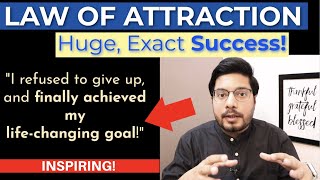 MANIFESTATION #246: 🔥 From Difficult Situation to HUGE, EXACT Success | Law of Attraction Experience