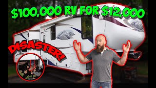 I bought a 100,000 RV for $12,000 !!