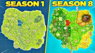 Fortnite Map Season 1 11 Best Map Collection