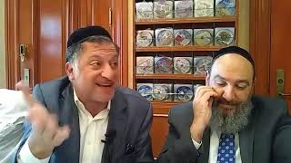 Rabbi Eli Mansour and Rabbi Yosef Galimidi at Safra Synagogue in Aventura   02:18:2019