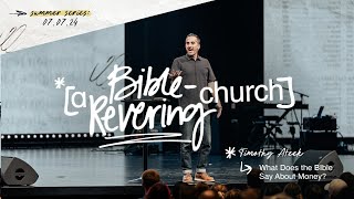 What Does the Bible Say About Money? // Ecclesiastes 5:10 - 6:6 // Watermark Community Church