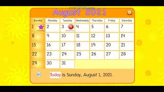 August 2021 is here