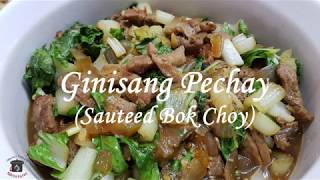 Ginisang Pechay (Sautéed Bok Choy)