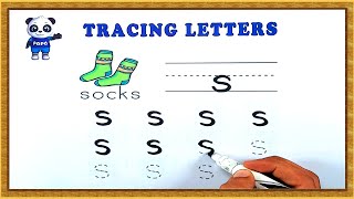 Tracing | Tracing Letter S | Practice Writing Letter S | Kids Learning Videos For Kids