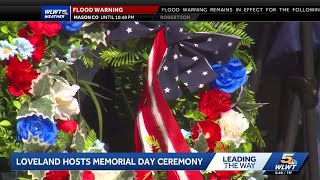 Loveland community marks Memorial Day with ceremony, parade