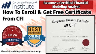 How To Get Financial Aid And Free Certificate From CFI (Corporate Finance Institute)