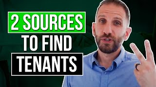2 Sources to Find Tenants | Rick B Albert