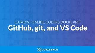 Quickstart with Git and VS Code - Catalyst