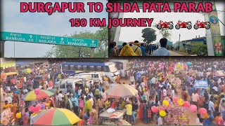 DURGAPUR TO SILDA  GOING to INTERNATIONAL PATA PARAB JOURNEY 150 KM @Durgapursaiman