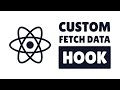 Write a Custom Fetch Data React Hook | React Mastery