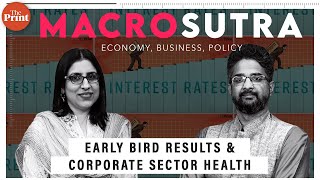 What do early bird results say about corporate sector health?