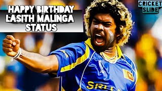 Happy Birthday lasith malinga, lasith malinga, Birthday status, lasith malinga whatsapp status.