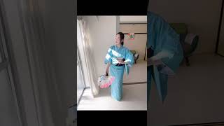 日本舞踊扇子練習 #japanese #shorts #日本人 #studyjapanese #japan #kimono #着物 #和服