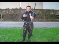 chosonninja wearing the sword on the back video 105