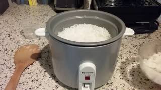 Panasonic Rice Cooker Review -- Model# SR-3NA