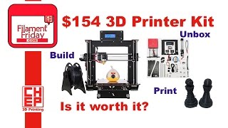 $154 CTC 3D Printer Kit from eBay, Unboxing, Assembly and Test