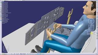 Cockpit Packaging and Ergonomic Analysis Using Catia