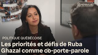 Ruba Ghazal compte se faire connaître des Québécois hors de Montréal | Les Coulisses du pouvoir