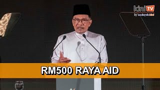 PM announces RM500 Raya aid for civil servants