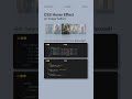 Create a Stunning Image Gallery 🖼️ | Hover Effects Tutorial HTML/CSS| mzcode01 #coding #css #shorts