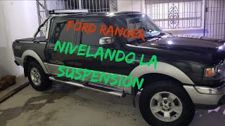 Regulando la suspensión de la Ford Ranger 2006. Sistema de barra de torsion |Seba del Puerto