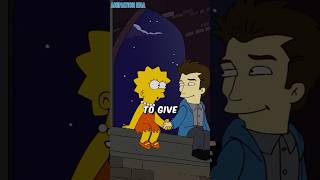 Lisa Falls In Love With A Vampire?  #thesimpsons