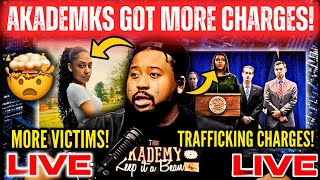 🔴Akademiks HIT With More CHARGES!|TRAFFICKING!|More Alleged VICTIMS!|LIVE REACTION! 😳