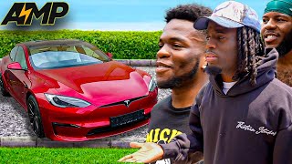 SURPRISING AMP WITH THE FASTEST CAR IN THE WORLD