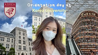 KOREA VLOG🌞: orientation day at Korea University, life as an international student, han river, etc