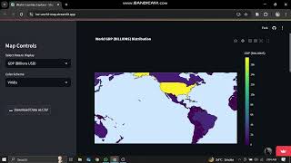 🌍 World Map – Interactive Global Insights & Data Visualization 📊✨