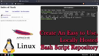 Create An Easy to Use, Locally Hosted Bash Script Repository